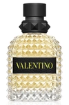 Valentino 1.7 Oz. Uomo Born In Roma Yellow Dream Eau De Toilette In White