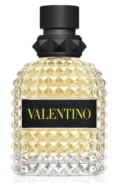 Valentino 1.7 Oz. Uomo Born In Roma Yellow Dream Eau De Toilette In White