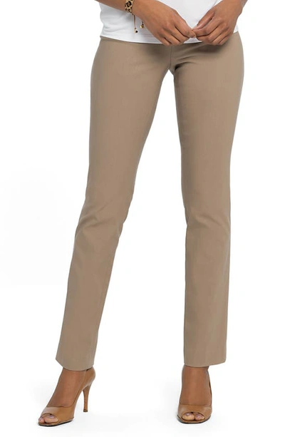 Nic + Zoe Wonderstretch Straight Leg Pants In Beachwood