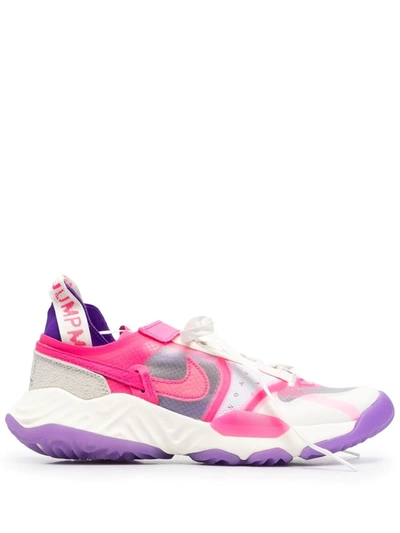 Jordan Delta 运动鞋 In Sail/ Pink/ Purple/ White