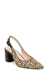 27 Edit Meera Slingback Pump In Nude Leopard