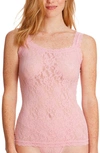 Hanky Panky Signature Lace Camisole In Meadow Rose Pink