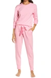 Flora Nikrooz Blaire Long Lounge Pajama Set In Carnation