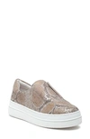 Jslides Noel Platform Sneaker In Natural Shearling