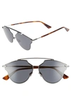 Dior So Real 59mm Pantos Sunglasses In Grey