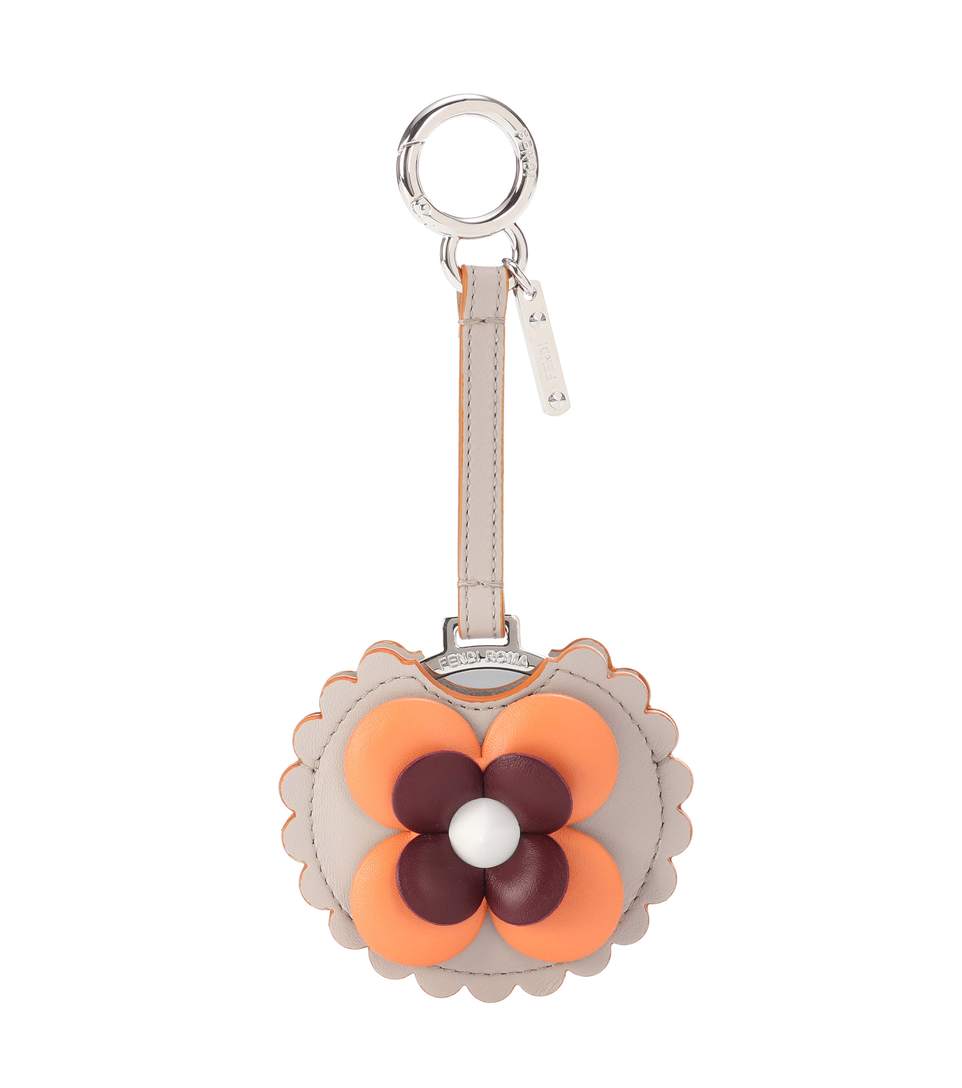 Fendi Embellished Leather Bag Charm In Multicoloured ModeSens