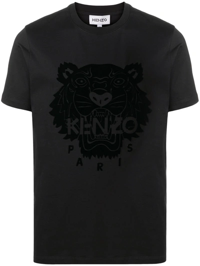 Kenzo Tiger T-shirt In Black