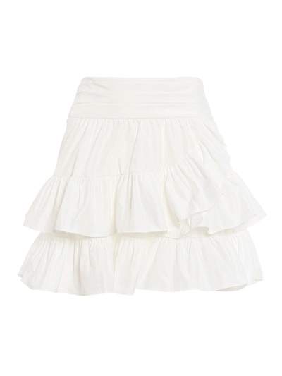 Aniye By Taffy Mini Skirt In White