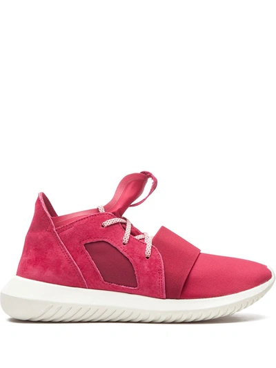 Adidas Originals Tubular Defiant Sneakers In Pink