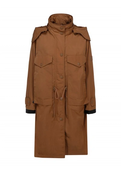 Burberry Women's Raincoat Colney In Brown