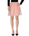 Red Valentino Knee Length Skirts In Pink
