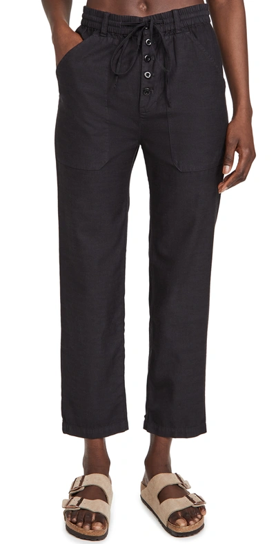 Alex Mill Ambrose Drawstring Pants In Black