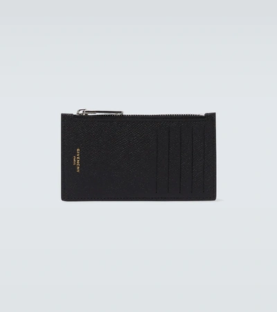Givenchy Eros Zipped Cardholder In Black
