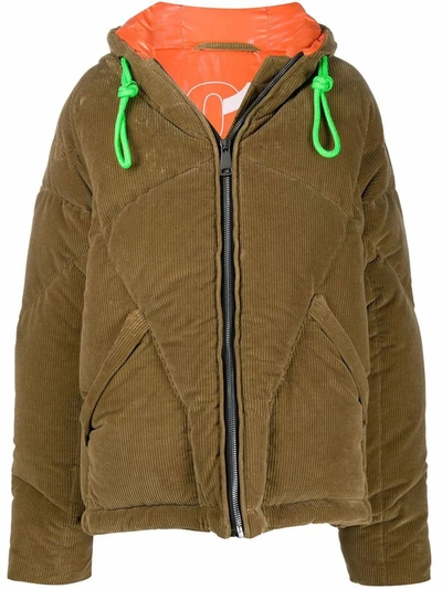 Khrisjoy Women's Brown Polyamide Outerwear Jacket