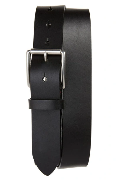 Torino Leather Belt In Black
