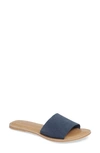 Beach By Matisse Coconuts By Matisse Cabana Slide Sandal In Navy Suede