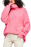 Free People Softly Structured Knit Tunic In Cotton Candy