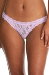 Hanky Panky 'signature Lace' Brazilian Bikini In Cool Lavender Purple