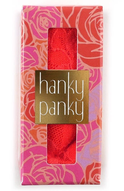 Hanky Panky Occasions Low Rise Thong In Bridesmaid Ripe Watermelon