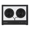Transparent Black Small Glass Speaker