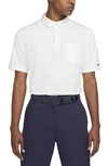 Nike Dri-fit Player Men's Golf Polo In Light Bone,brushed Silver