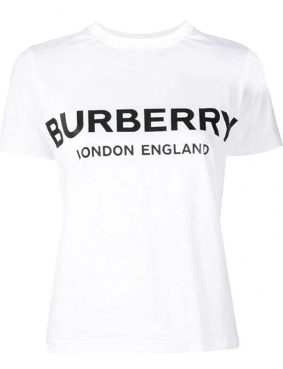 Burberry T-shirts And Polos In Bianco