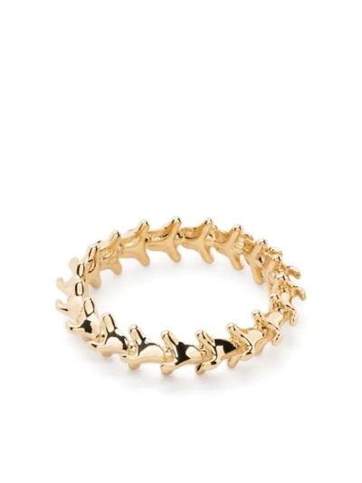 Shaun Leane Serpent Trace Band Ring In Gold