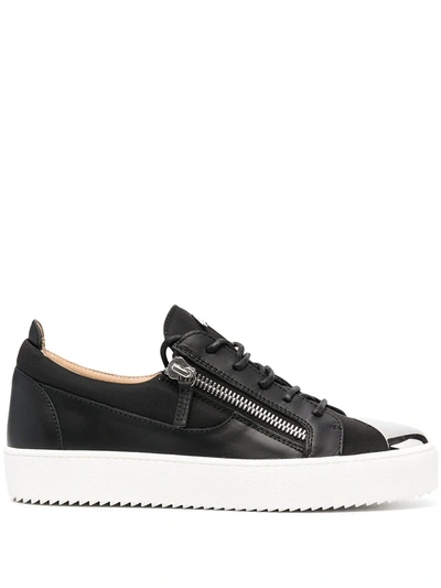 Giuseppe Zanotti Frankie Low-top Sneakers In Black