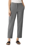 Eileen Fisher Slouchy Ankle Pants In Slate