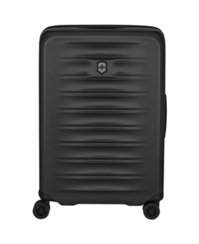 Victorinox Swiss Army Vx Drift Medium 26" 8-wheel Expandable Suitcase In Black