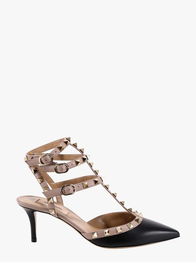 Valentino Garavani Rockstud Sandals In Black