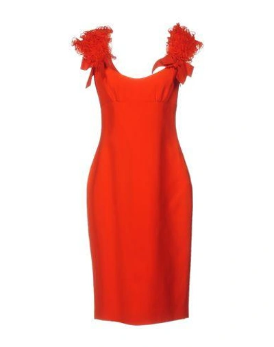 Giambattista Valli Knee-length Dress In Red