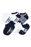 Burt's Bees Babies' Assorted 6-pack Ankle Socks In Midnight