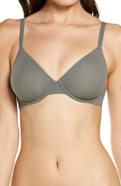 Skims Fits Everybody Unlined Underwire Bra In Black