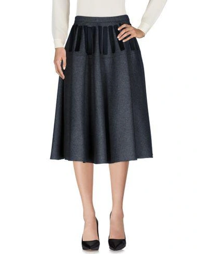 Rochas 3/4 Length Skirts In Grey