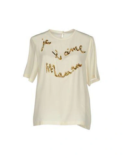 Dolce & Gabbana Blouse In Ivory