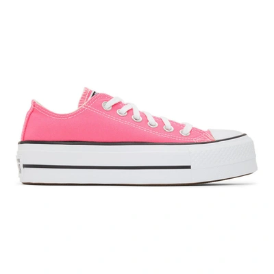 Converse Pink Seasonal Color Chuck Taylor All Star Lift Low Sneakers