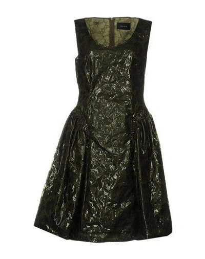 Simone Rocha Knee-length Dress In Military Green