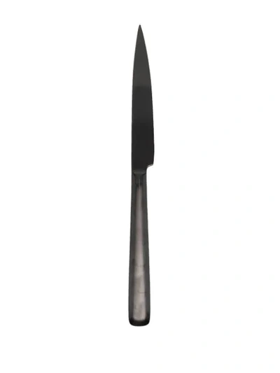 Ann Deumelemeester X Serax Table Knife Set In Black
