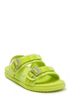 Native Shoes Kids' Davis Water Friendly Sandal In Chartreuse Green