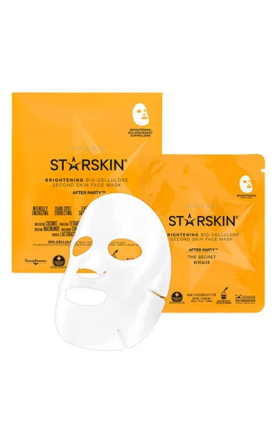 Starskin After Party Bio-cellulose Brightening Face Mask