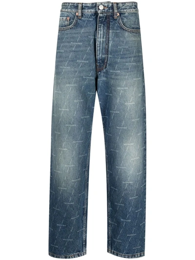 Balenciaga Jeans In Blu