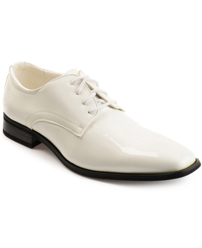 Vance Co. Men's Wide Width Cole Dress Shoe In White
