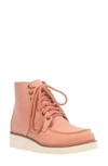 Dingo Women's Rosie Leather Boots Women's Shoes In Pink