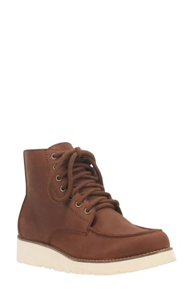 Dingo Women's Rosie Leather Boots Women's Shoes In Brown Leather