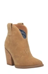 Dingo Women's Flannie Leather Booties Women's Shoes In Natural