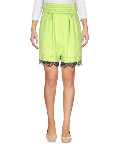 Moschino Bermudas In Acid Green