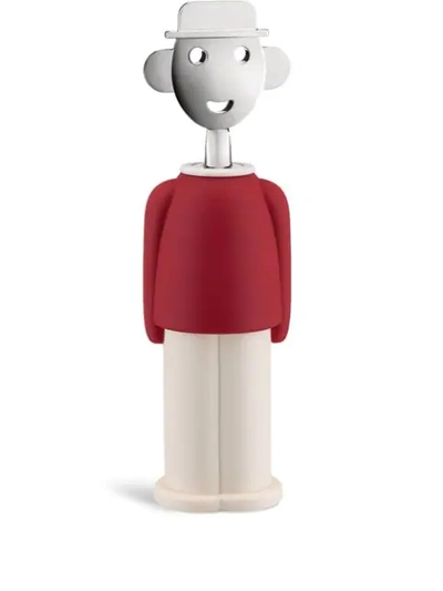 Alessi Alessandro Bottle Opener In Red