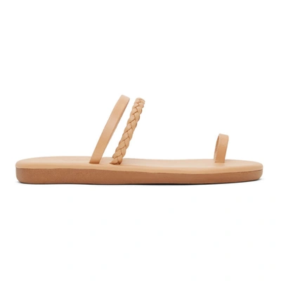 Ancient Greek Sandals Tan Gyalos Sandals In Natural