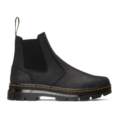 Dr. Martens' Black 2976 Tract Boots